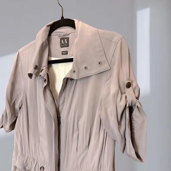 Armani Exchange Light Jacket / Trench — Size XS (Women’s) - Picture 2 of 6